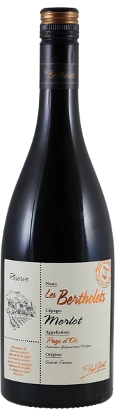 Les Bertholets Réserve Merlot - Les Bertholets