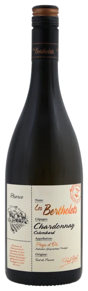 Les Bertholets Réserve Chardonnay/Colombard - Les Bertholets