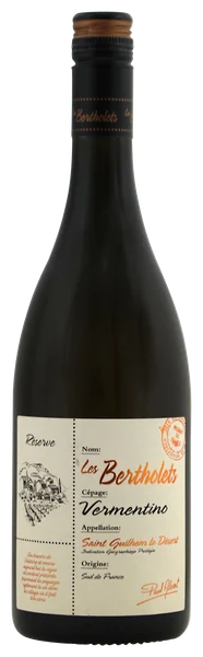 Les Bertholets Réserve Vermentino - Les Bertholets