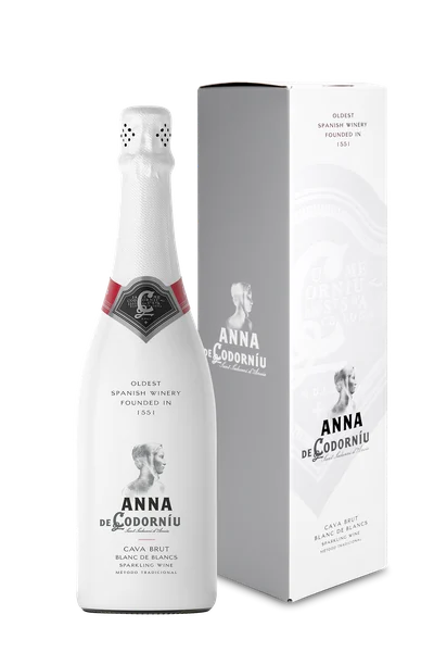 Anna de Codorníu Cava Blanc de Blancs brut in Geschenkverpakking - Anna de Codorníu