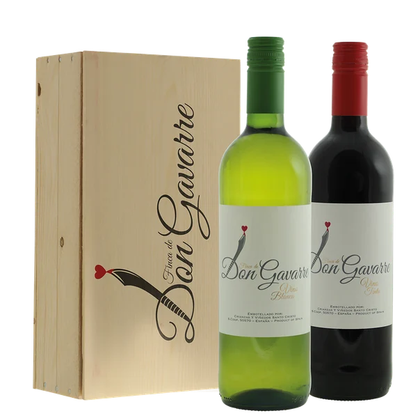 Finca de Don Gavarre Blanco/tinto (in kist) - Finca de Don Gavarre