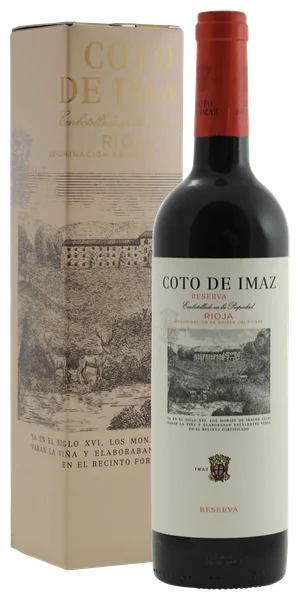 El Coto De Rioja Coto de Imaz Reserva in geschenkverpakking - El Coto De Rioja
