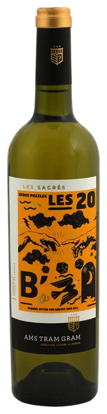 Amstramgram Les Sacres Rebus blanc - Coenecoop