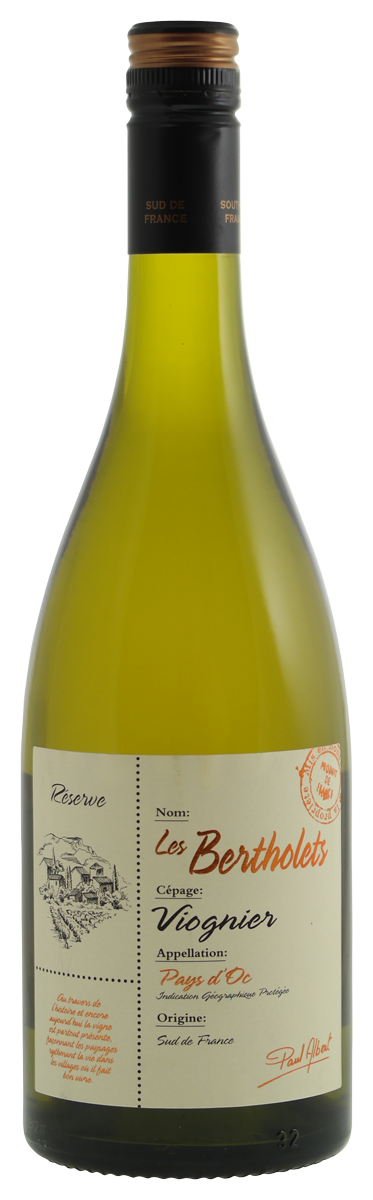 Les Bertholets Viognier Réserve - Les Bertholets