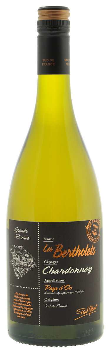 Les Bertholets Grande Réserve Chardonnay - Les Bertholets