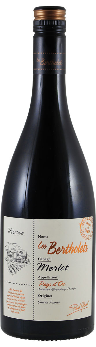 Les Bertholets Réserve Merlot - Les Bertholets