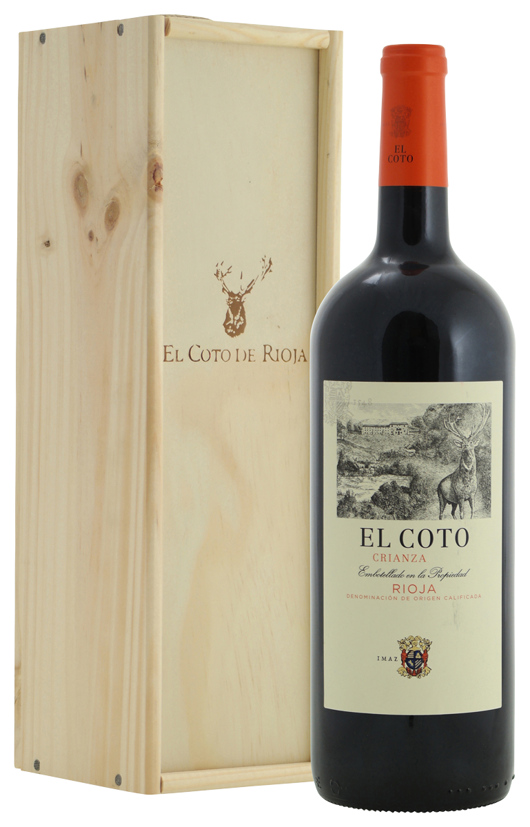 El Coto De Rioja Crianza Magnum in kist - El Coto De Rioja