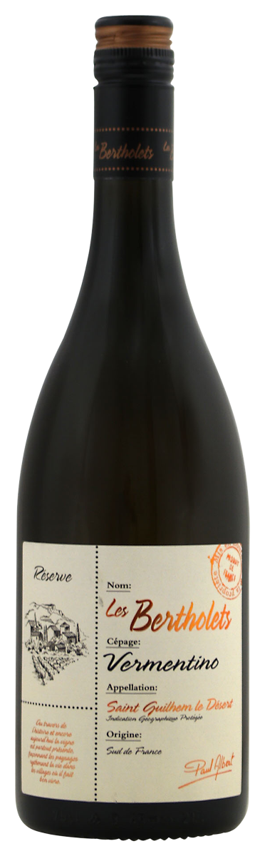 Les Bertholets Réserve Vermentino - Les Bertholets
