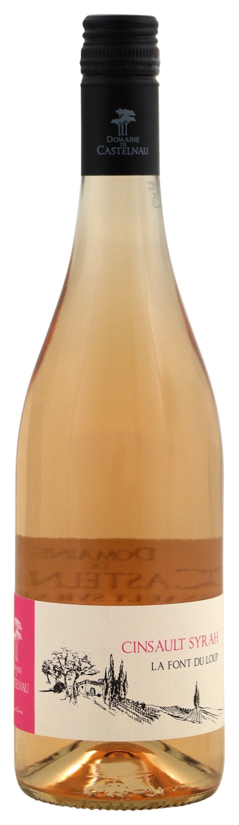 Castelnau Cinsault/Syrah rosé La Font du Loup - Domaine Castelnau