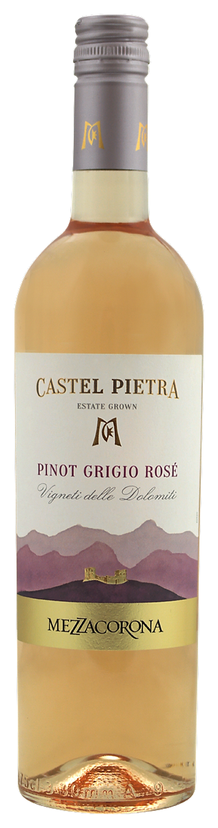 Castel Pietra Pinot Grigio rosé - Mezzacorona NOS